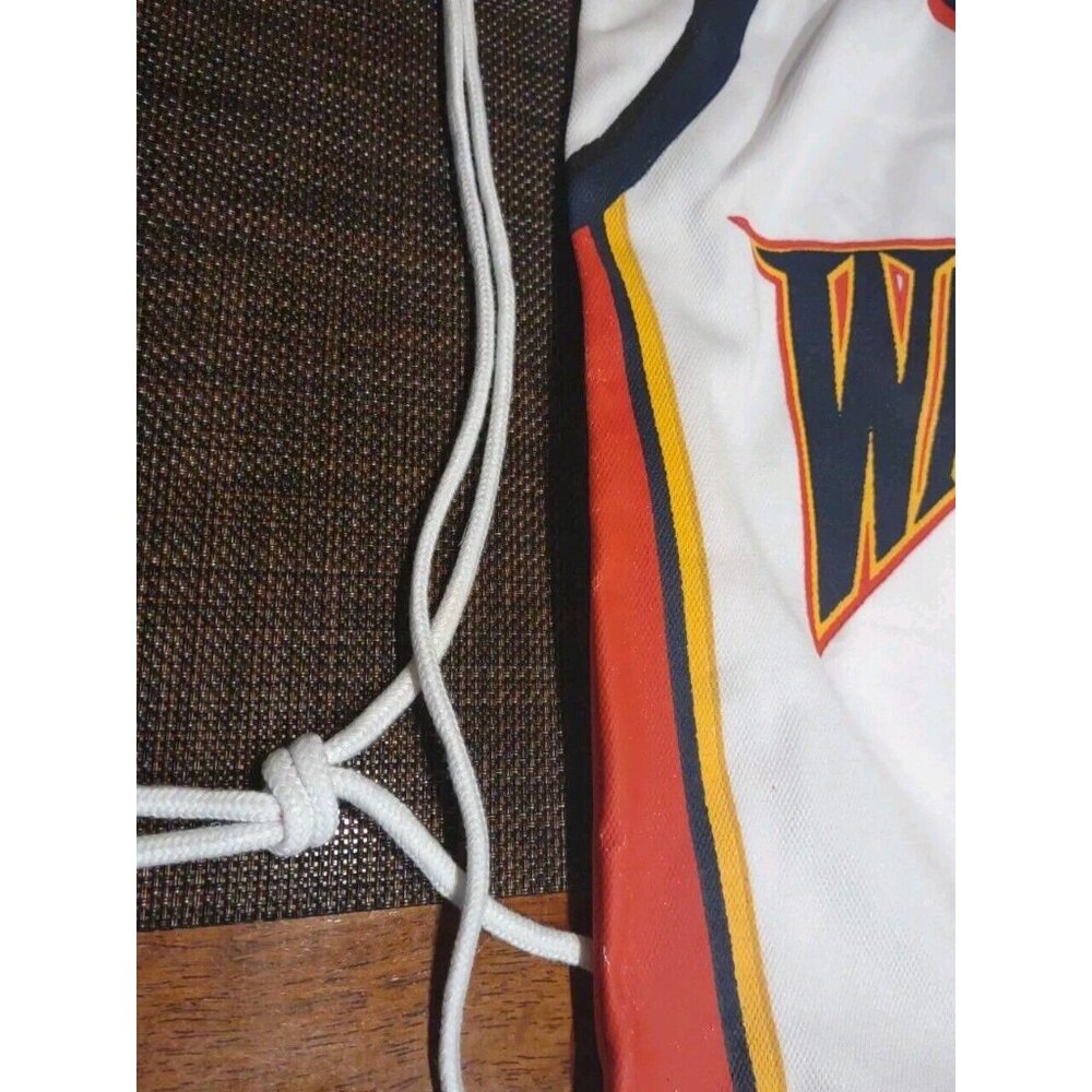 Jason Richardson #23 Warriors Jersey Cinch Drawstring Back pack sack Gym Bag NEW - Picture 3 of 5
